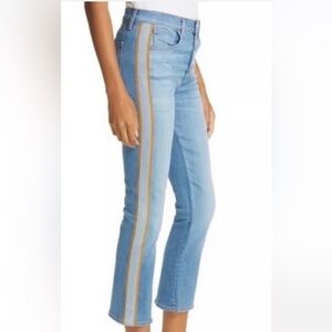 NEW W/TAGS Veronica Beard Carolyn Baby High waist  boot cut Denim jean size 28